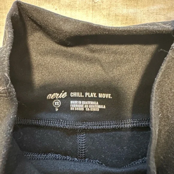 Aerie Hi-Rise Chill. Play. Move Bike Shorts - Picture 4 of 4